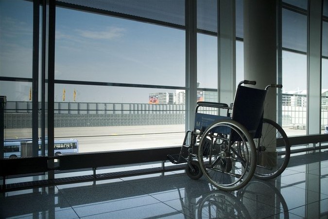 airport wheelchair 9 Unusual Places to Sleep in Airports